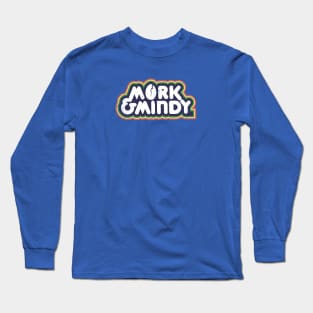 Mork and Mindy - Authentic Distressed Long Sleeve T-Shirt